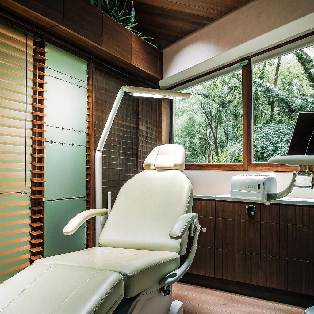 Modernes Behandlungszimmer bei Derm4Hair